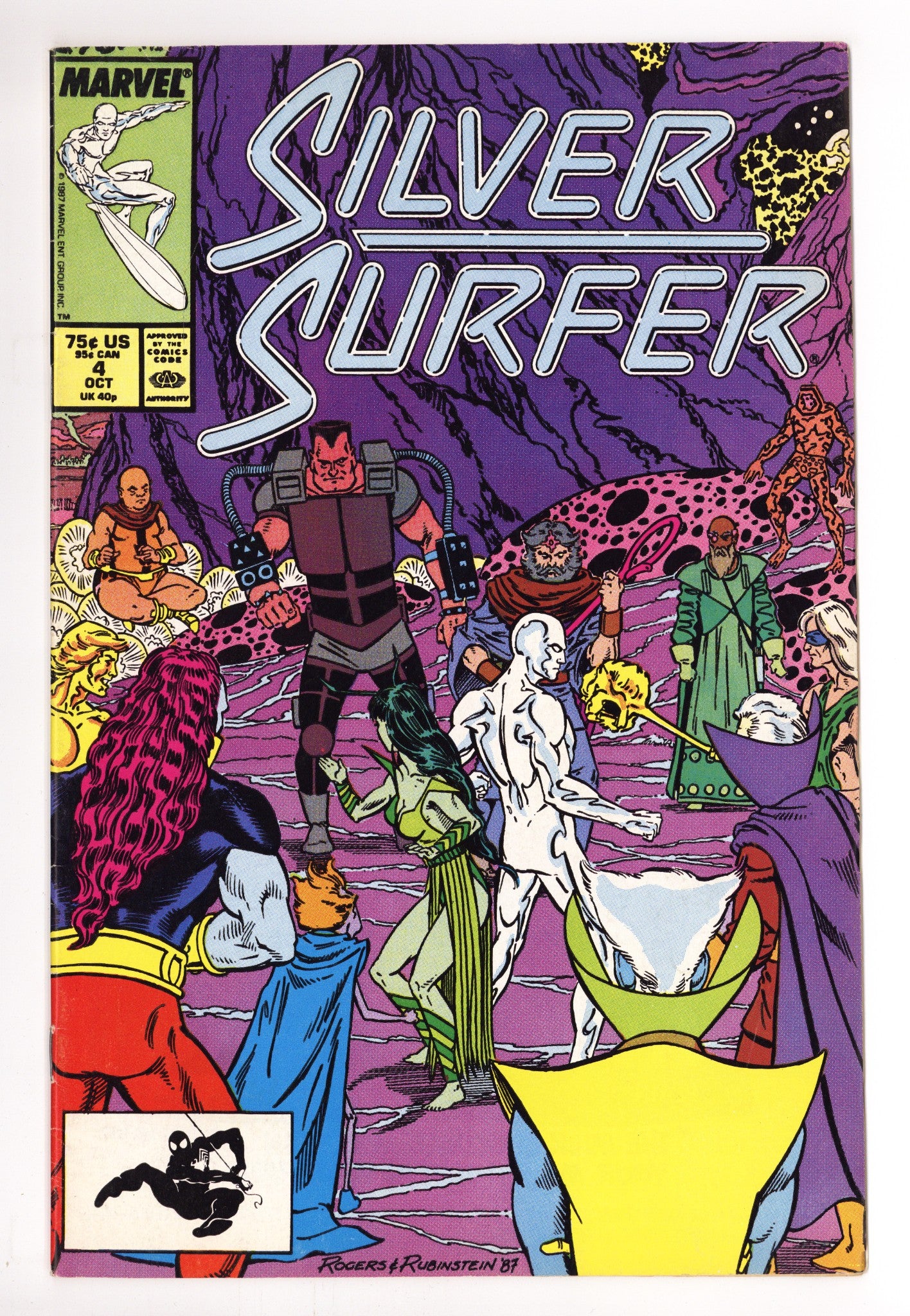 Silver Surfer Vol 3 4 Mid Grade (1987) 