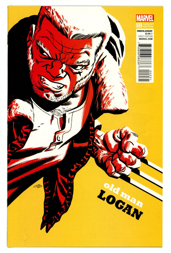Old Man Logan Vol 2 2 VF/NM (9.0) (2016) Cho Incentive Variant