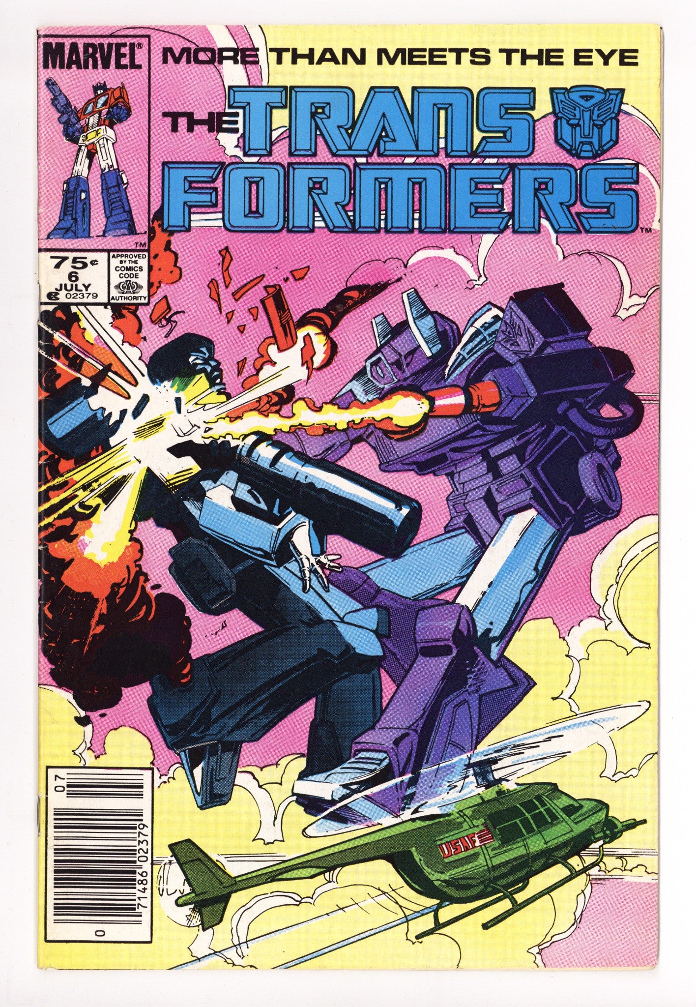 The Transformers 6 Mid Grade (1985) Newsstand 