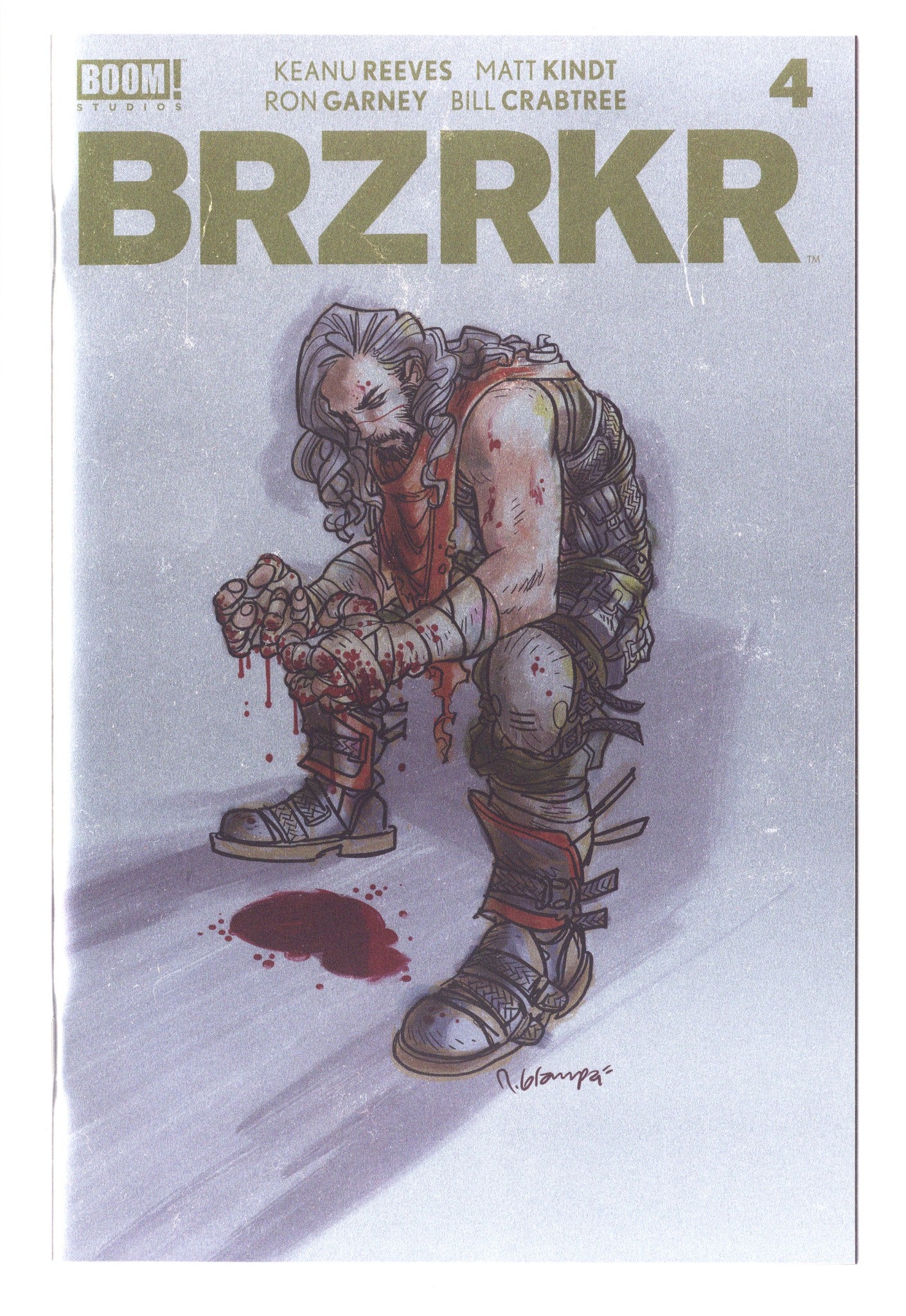 Brzrkr 4 High Grade (2021) Grampa Foil Variant 