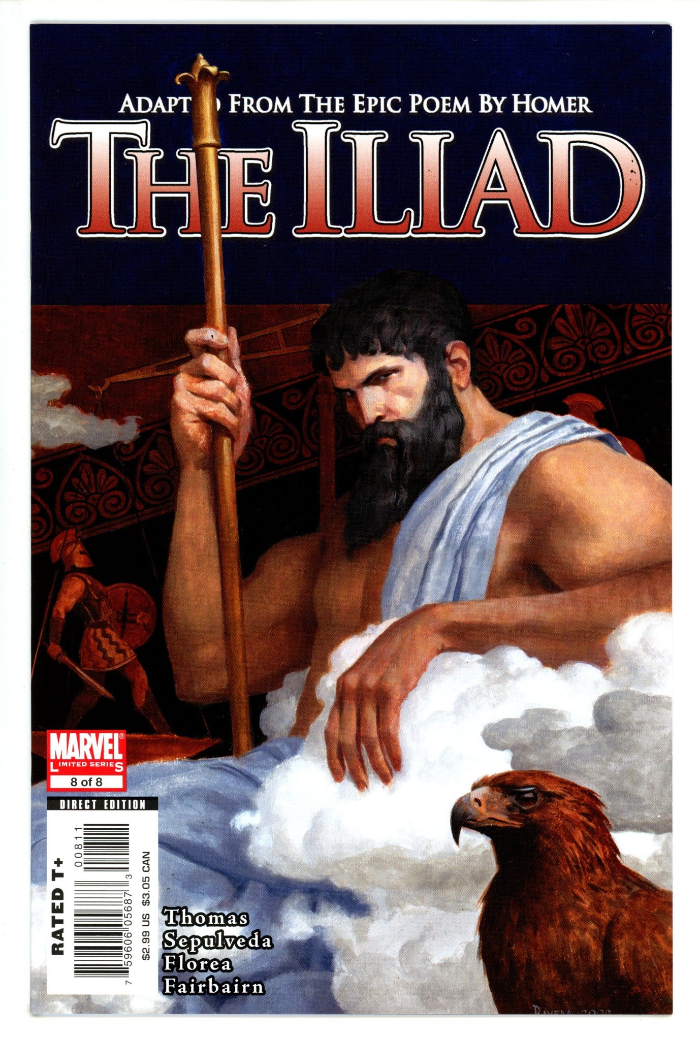 Marvel Illustrated: The Iliad 8 NM- (9.2) (2008) 