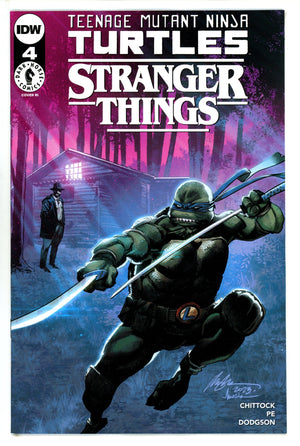 Teenage Mutant Ninja Turtles X Stranger Things 4 Albuquerque Upside Down Incentive Variant NM- (2023)