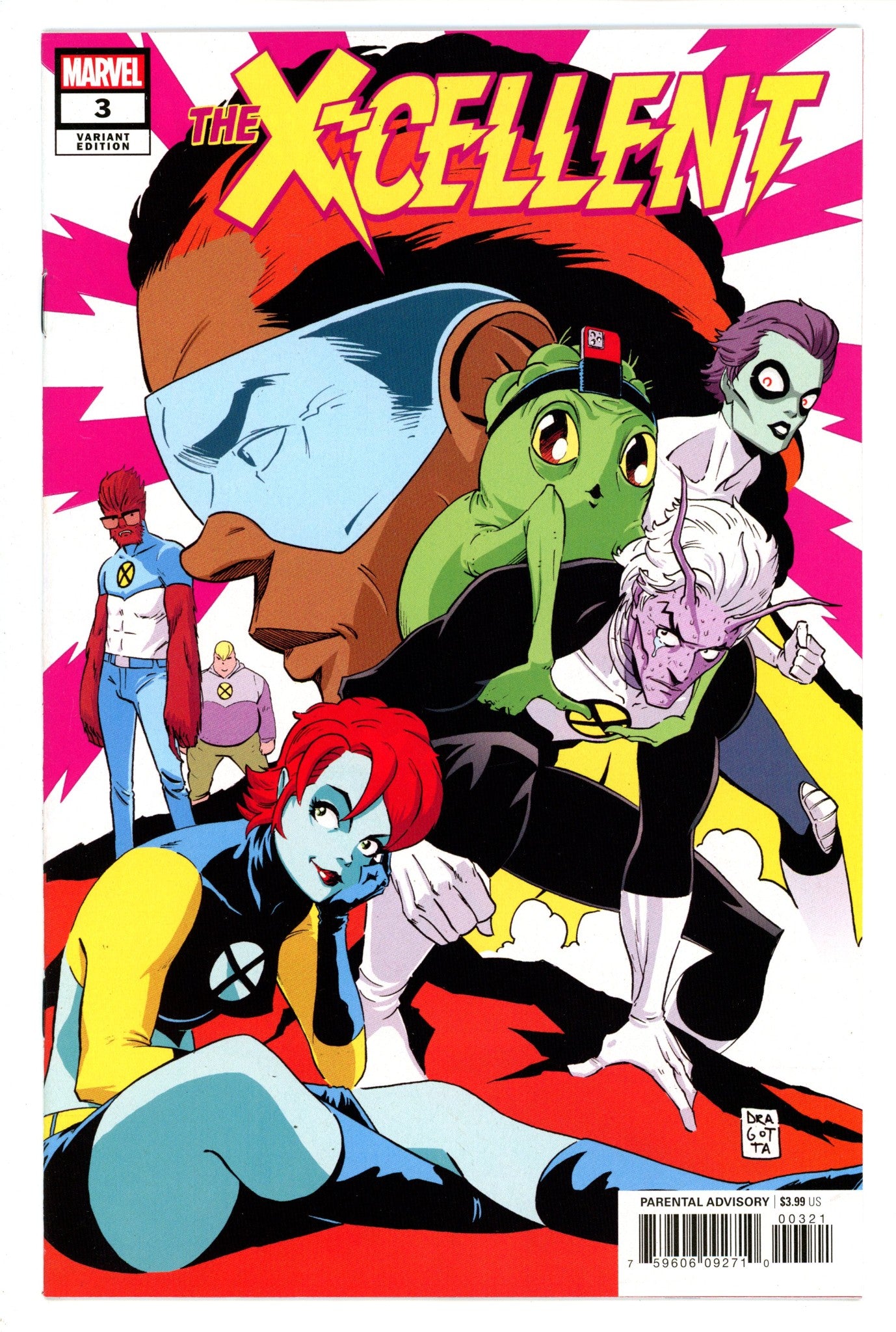 X-Cellent Vol 1 3 High Grade (2022) Dragotta Variant 