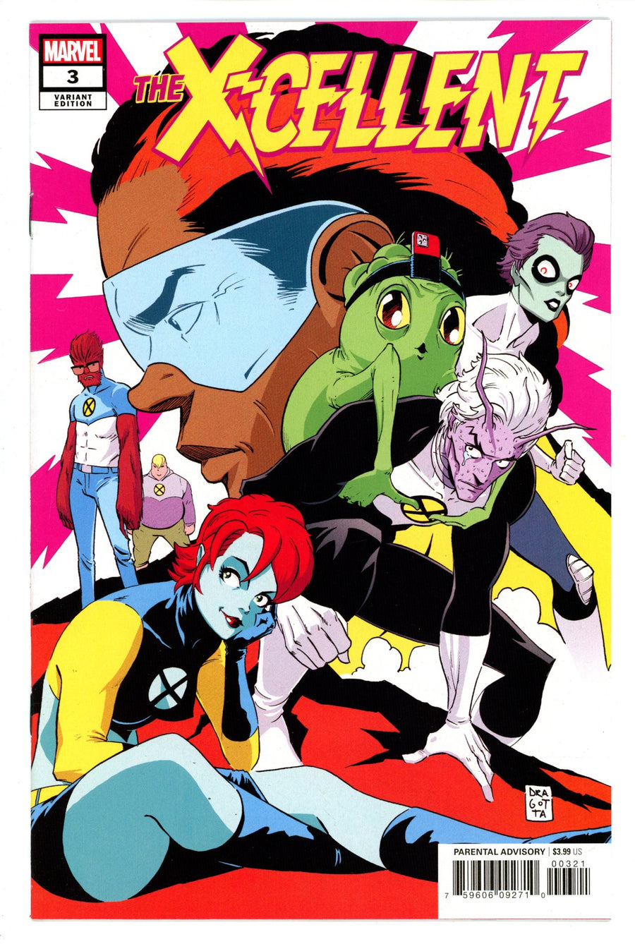 X-Cellent Vol 1 3 High Grade (2022) Dragotta Variant 