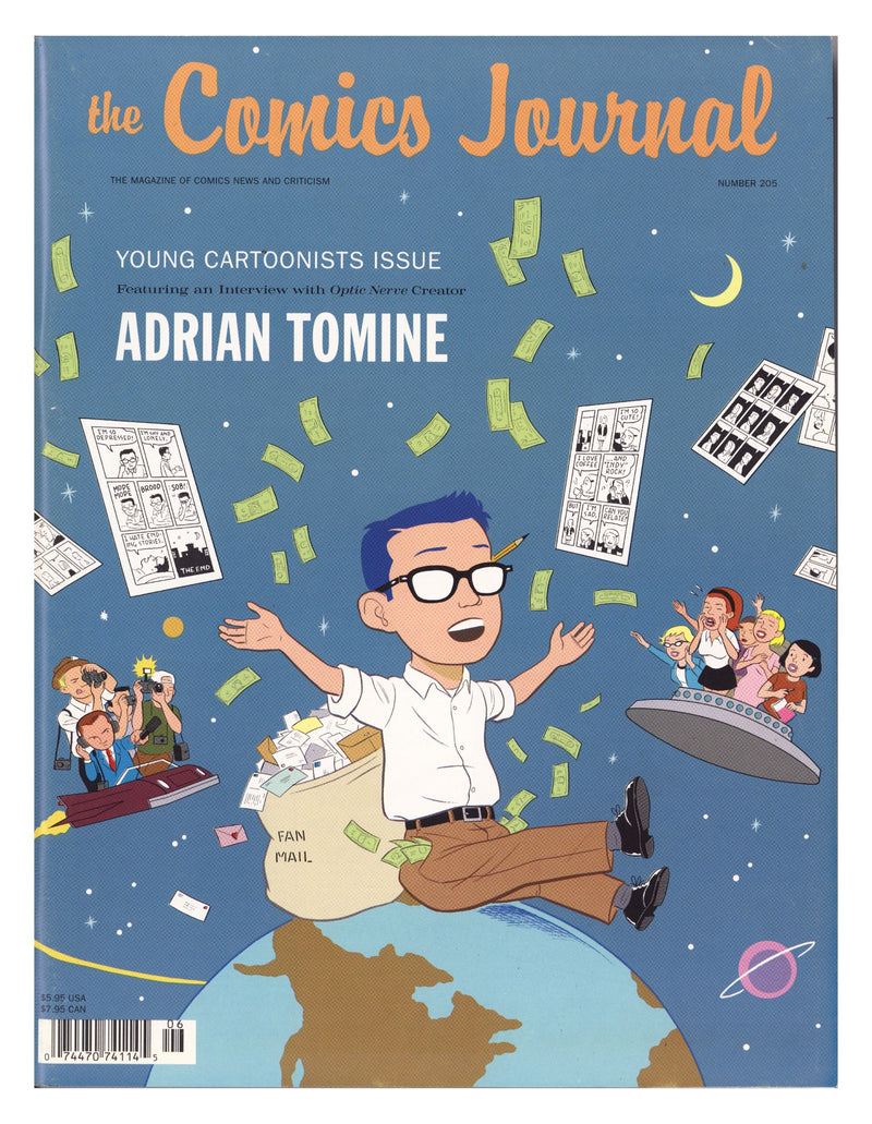 The Comics Journal 205 Mid Grade (1998) 