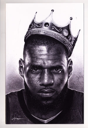 Fame: Lebron James 1 NM- (9.2) (2023) Mossman Virgin Homage Exclusive Variant