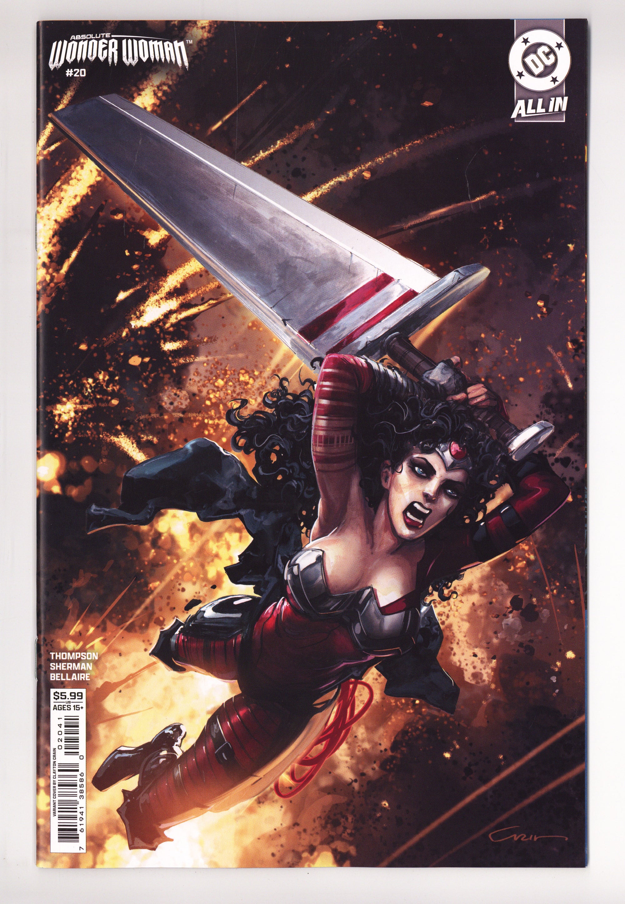 Absolute Wonder Woman 20 Crain Variant (2026)