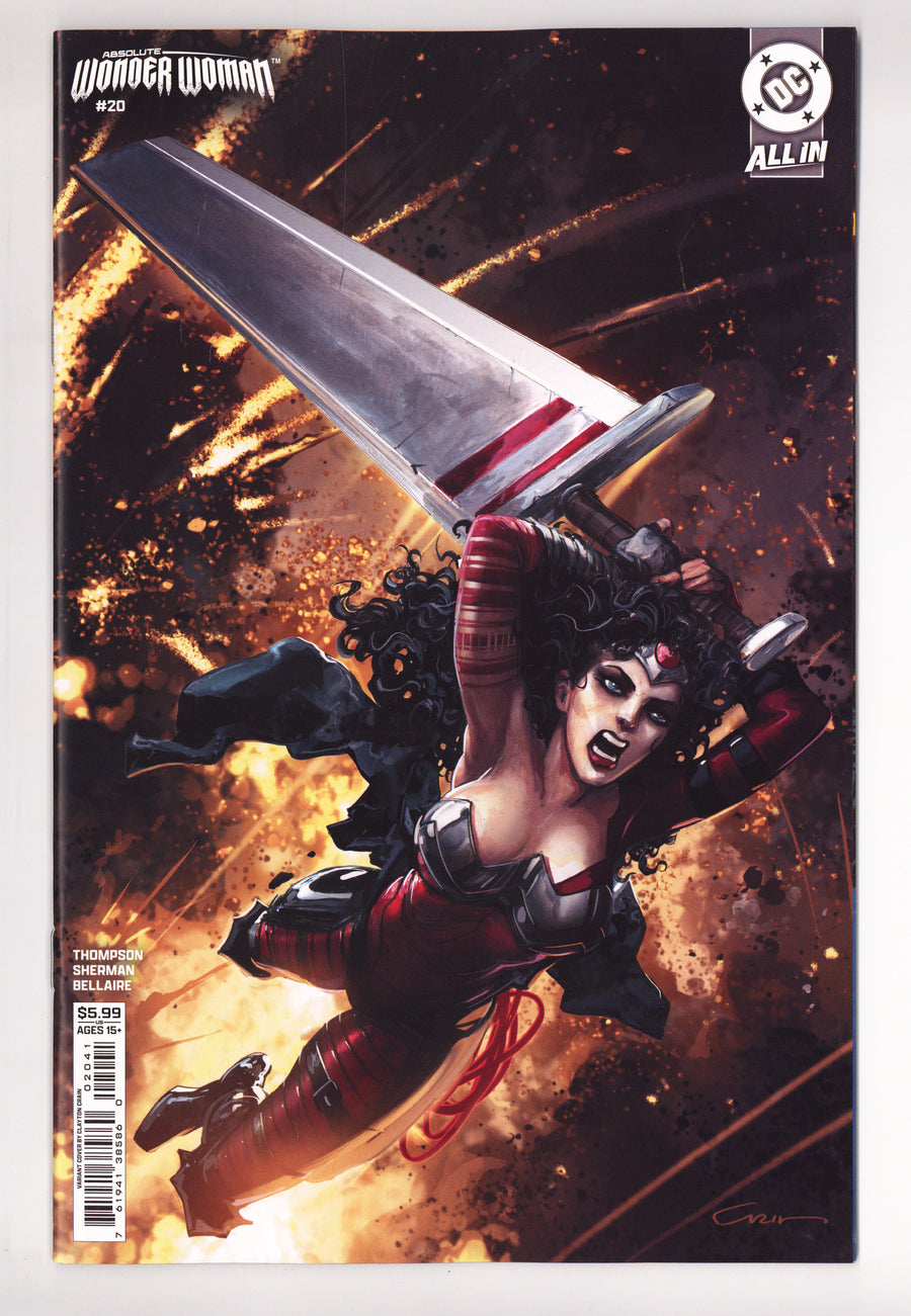 Absolute Wonder Woman 20 Crain Variant (2026)
