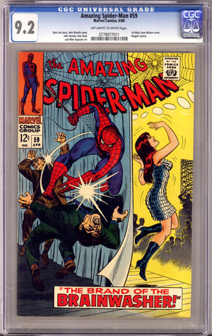The Amazing Spider-Man Vol 1 59 CGC 9.2 (NM-) (1968)