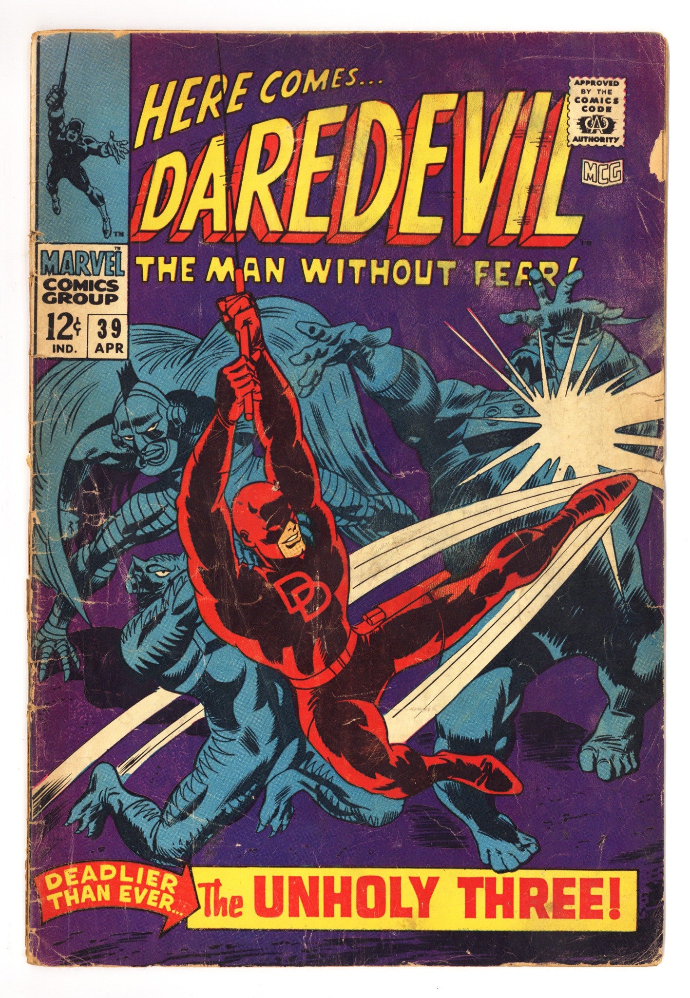 Daredevil Vol 1 39 PR (0.5) (1968) 