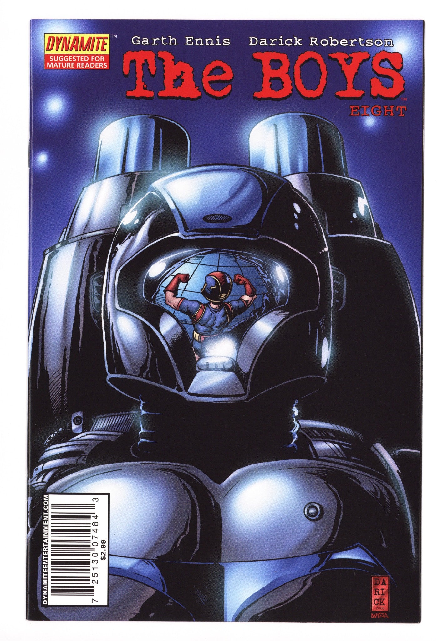 The Boys 8 VF+ (8.5) (2007) 