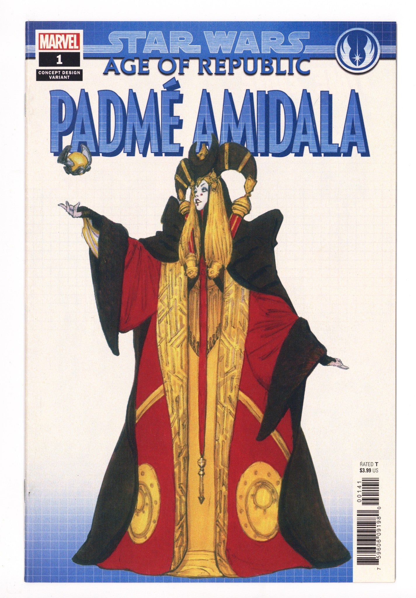 Star Wars: Age of Republic - Padme Amidala 1 High Grade (2019) McCaig Design Variant 