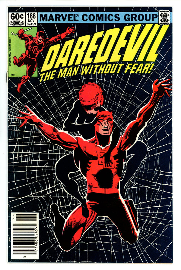 Daredevil Vol 1 188 VF+ (8.5) (1982) Newsstand