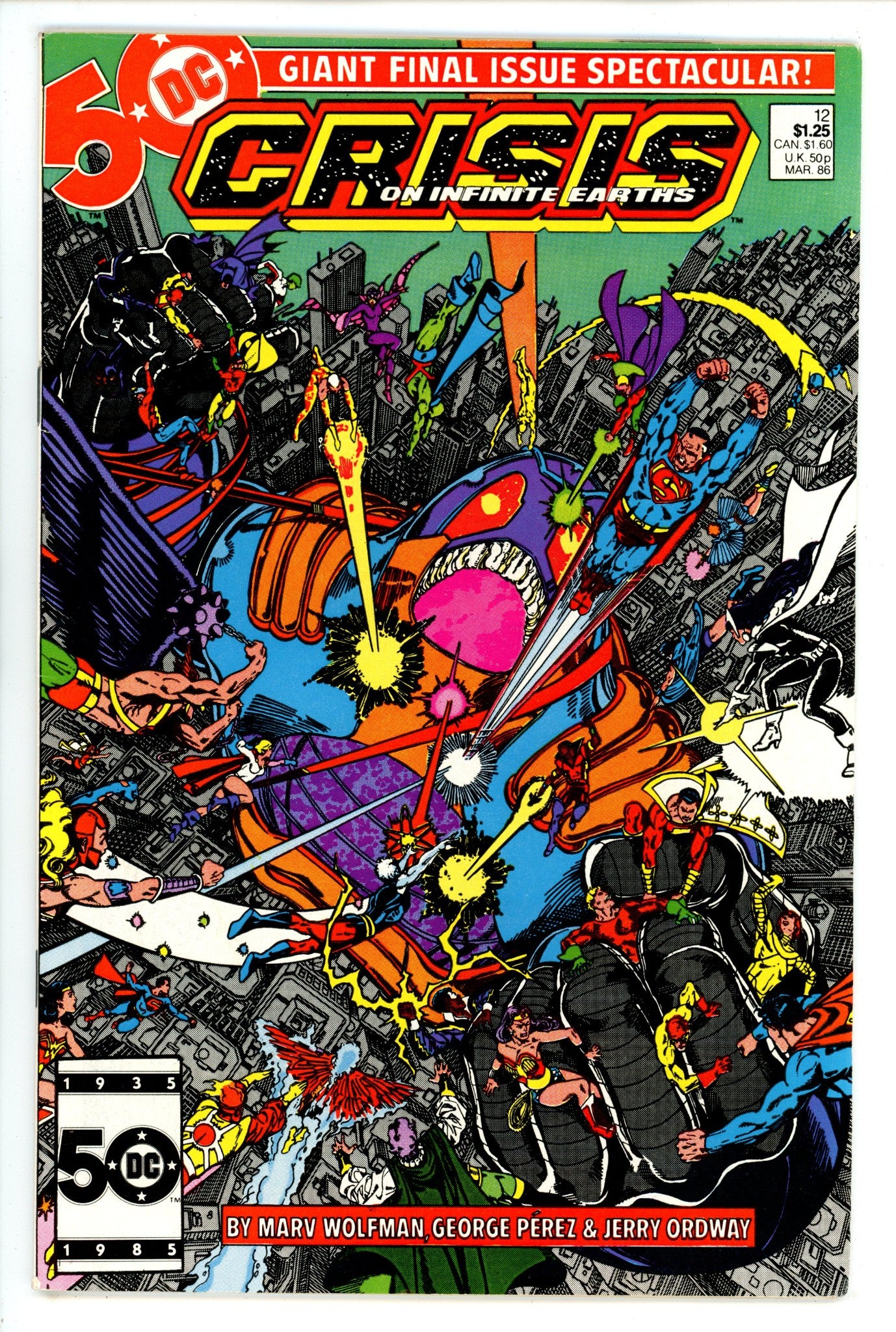 Crisis on Infinite Earths 12 VG/FN (5.0) (1986) 