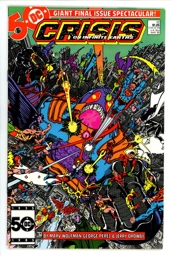 Crisis on Infinite Earths 12 VG/FN (5.0) (1986)