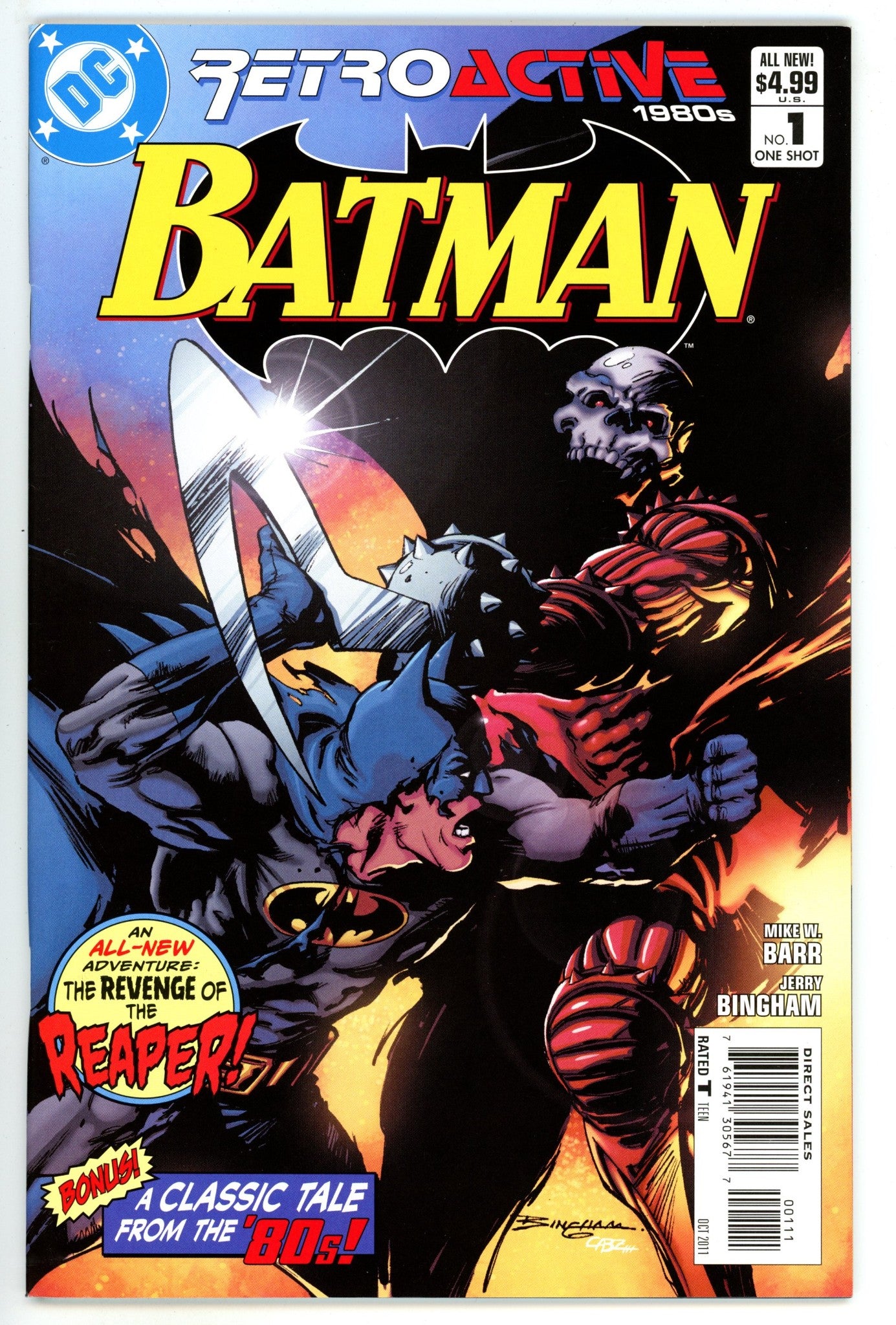 DC Retroactive: Batman - The '80s 1 High Grade (2011) 