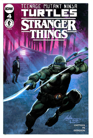 Teenage Mutant Ninja Turtles X Stranger Things 4 Albuquerque Upside Down Incentive Variant NM (2023)