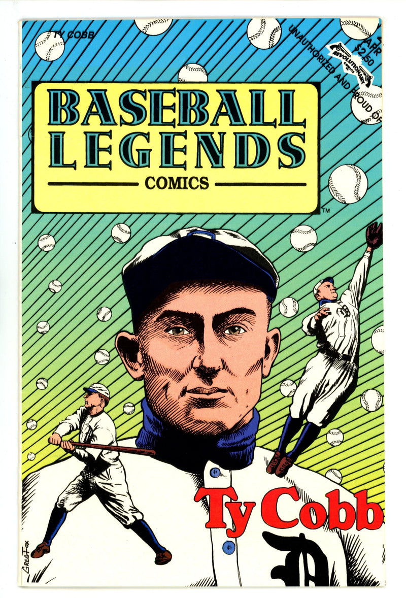 Baseball Legends Comics 2 High Grade (1992) 