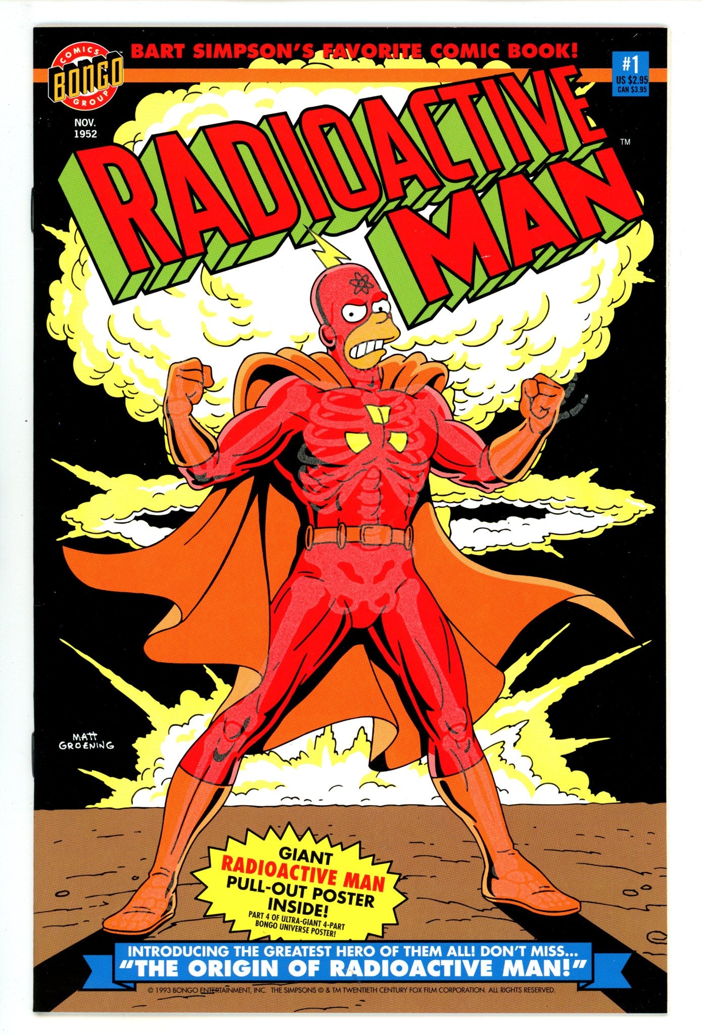 Radioactive Man 1 NM- (9.2) (1993) 