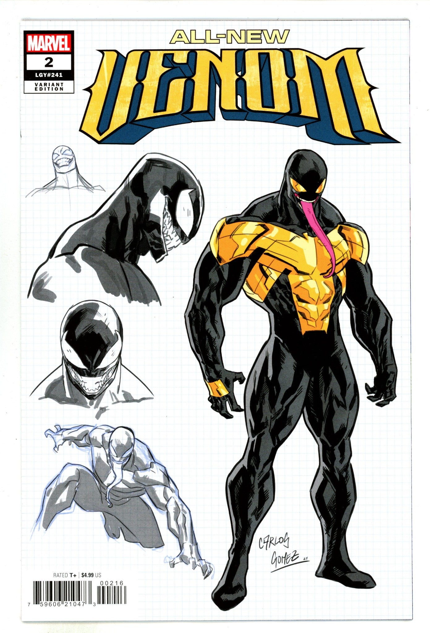 All-New Venom 2 G√≥mez Design Incentive Variant NM (2025)