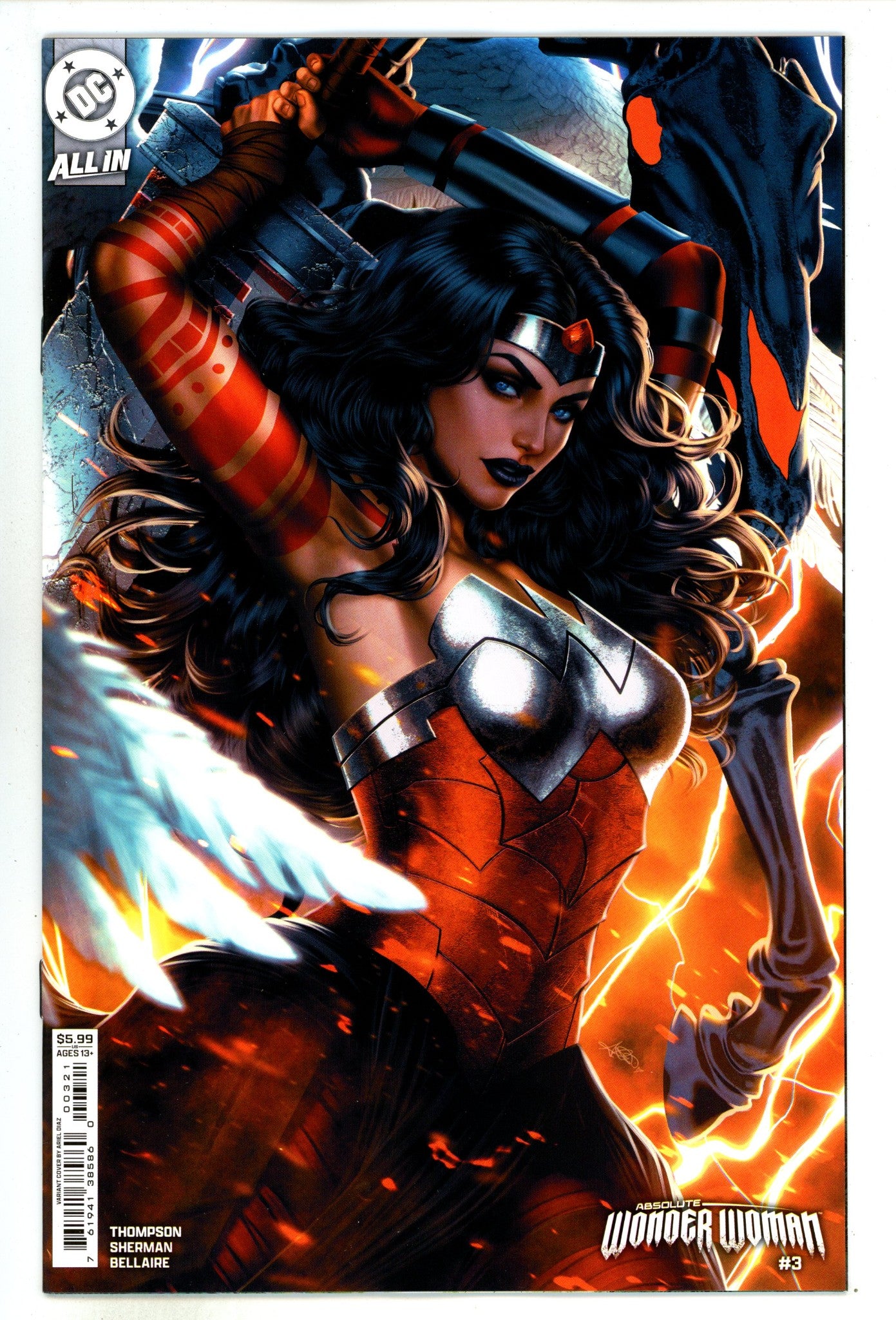 Absolute Wonder Woman  3 Diaz  Variant   (2024)