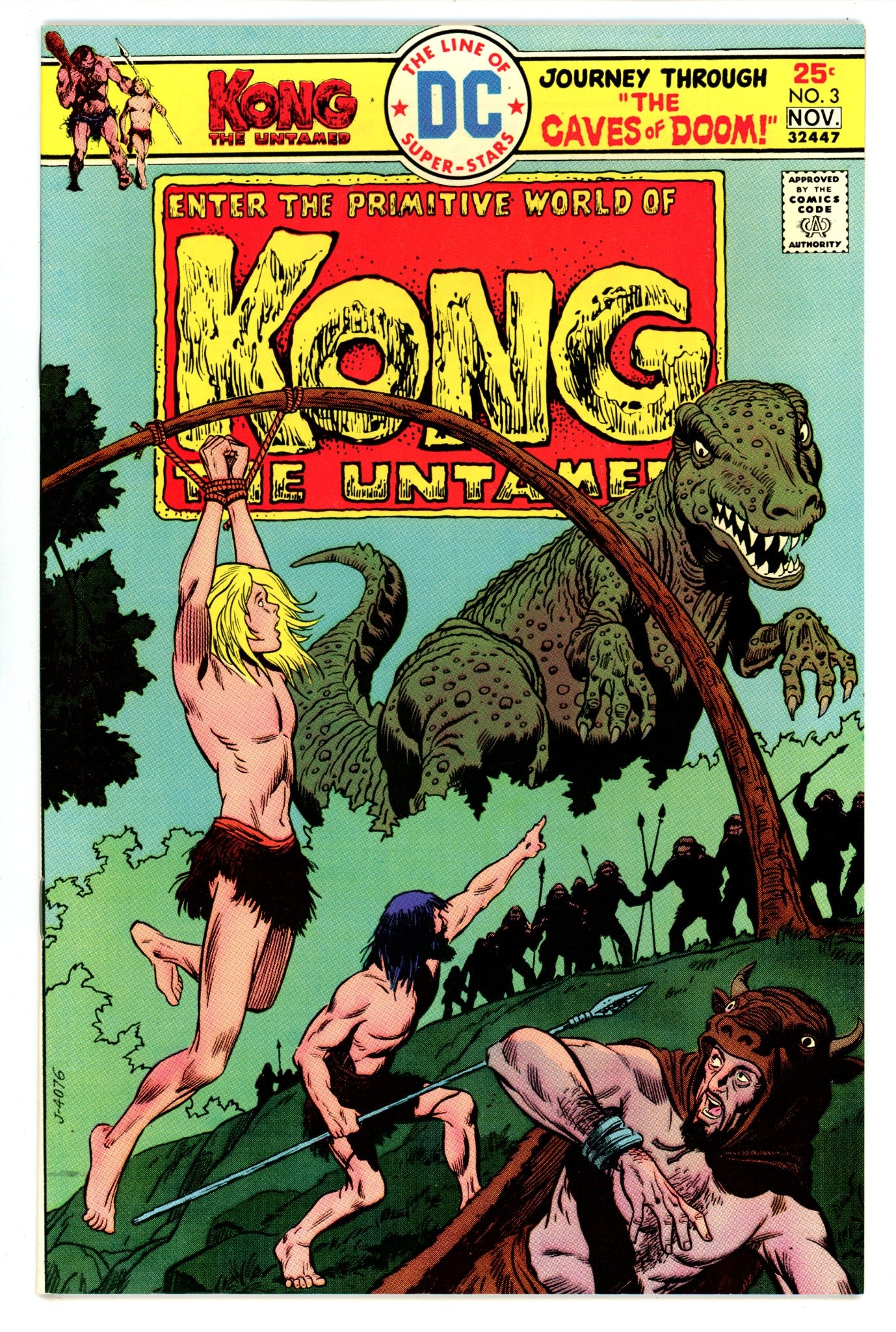 Kong the Untamed  3  VF+ (8.5)  (1975)   