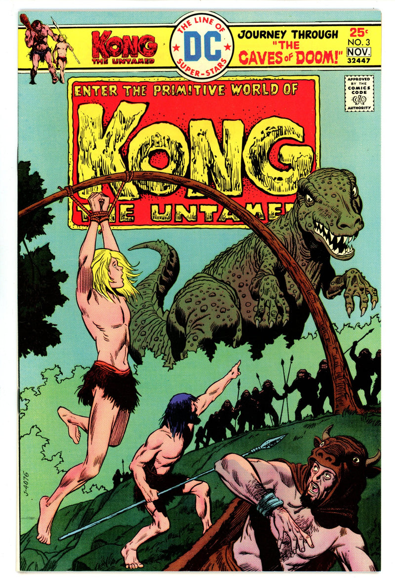 Kong the Untamed  3  VF+ (8.5)  (1975)   