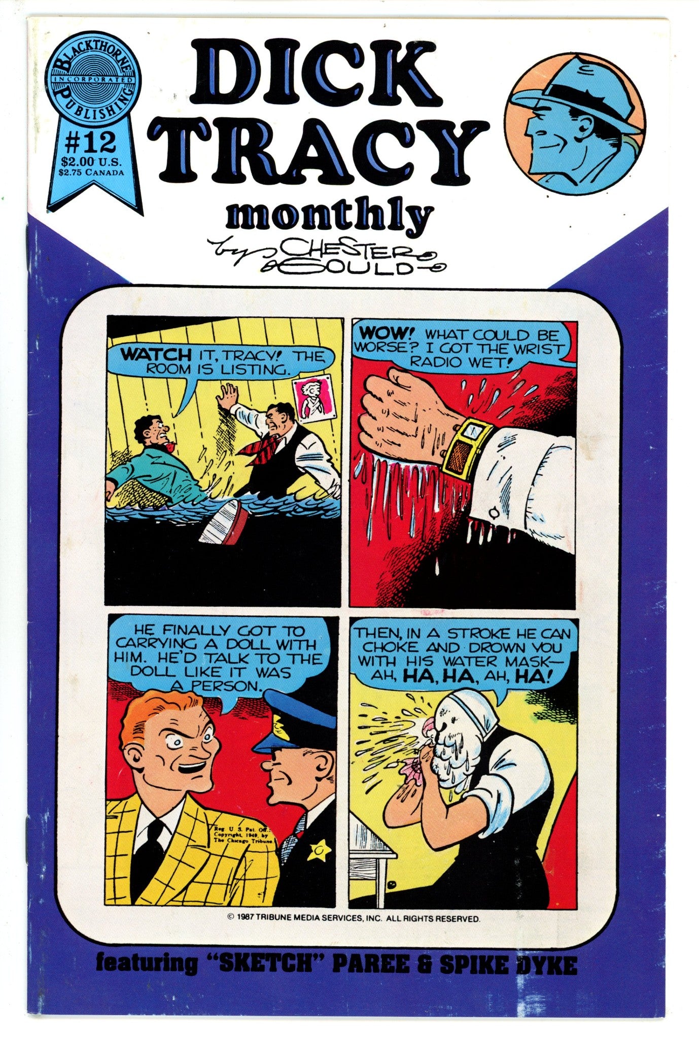 Dick Tracy Monthly 12 (1987)