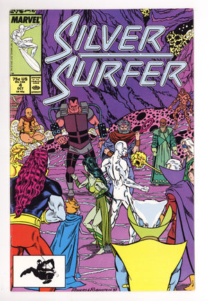 Silver Surfer Vol 3 4 High Grade (1987)