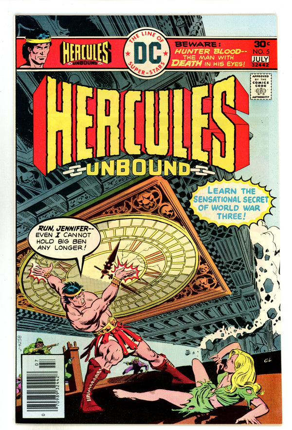 Hercules Unbound 5 VF/NM (9.0) (1976)