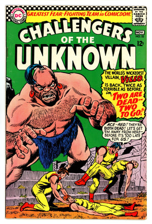 Challengers of the Unknown Vol 1 52 FN- (5.5) (1966) 