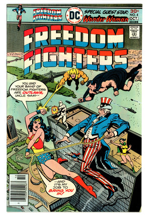 Freedom Fighters Vol 1 4 VF/NM (9.0) (1976) 