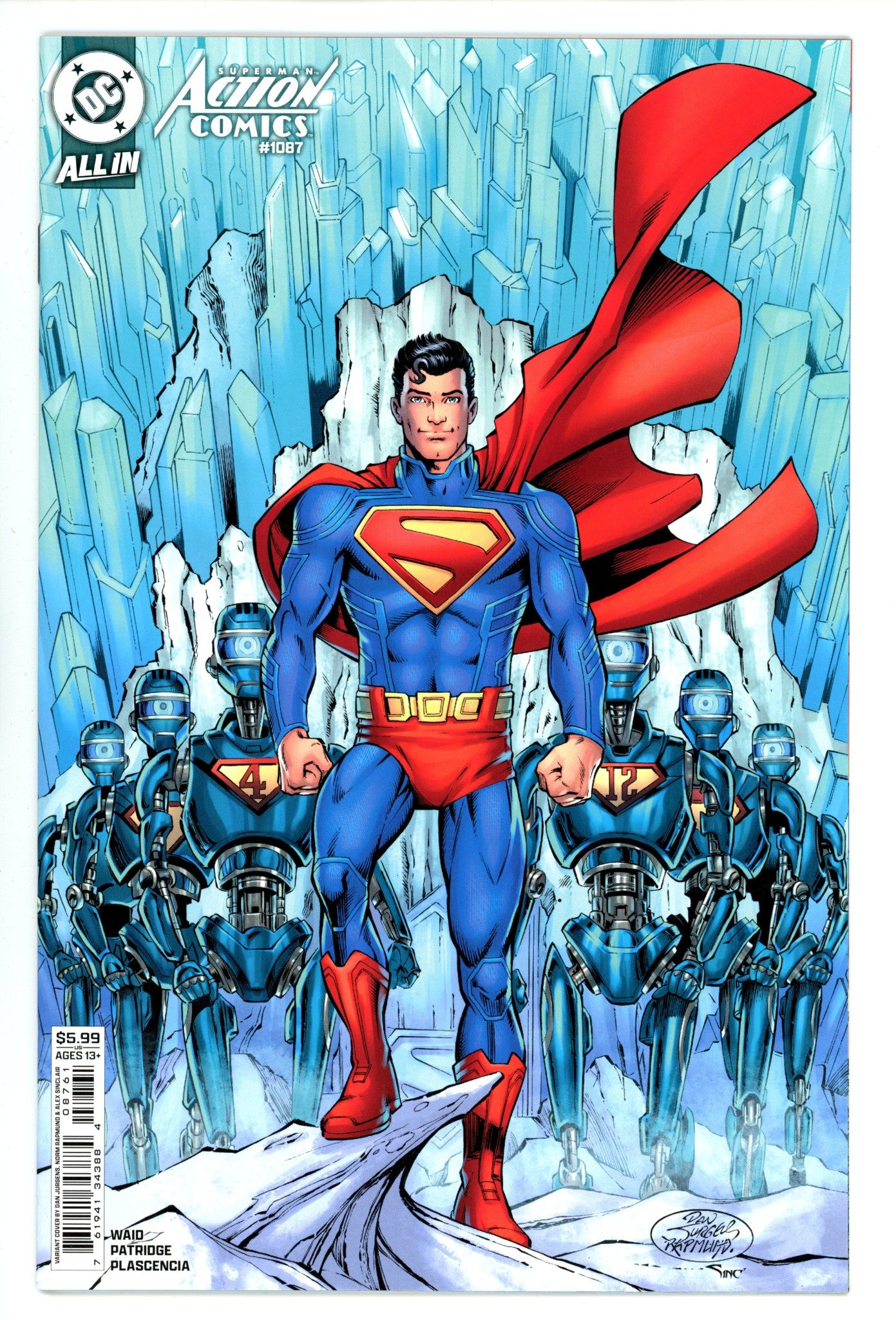 Action Comics Vol 3 1087 Jurgens Variant (2025)
