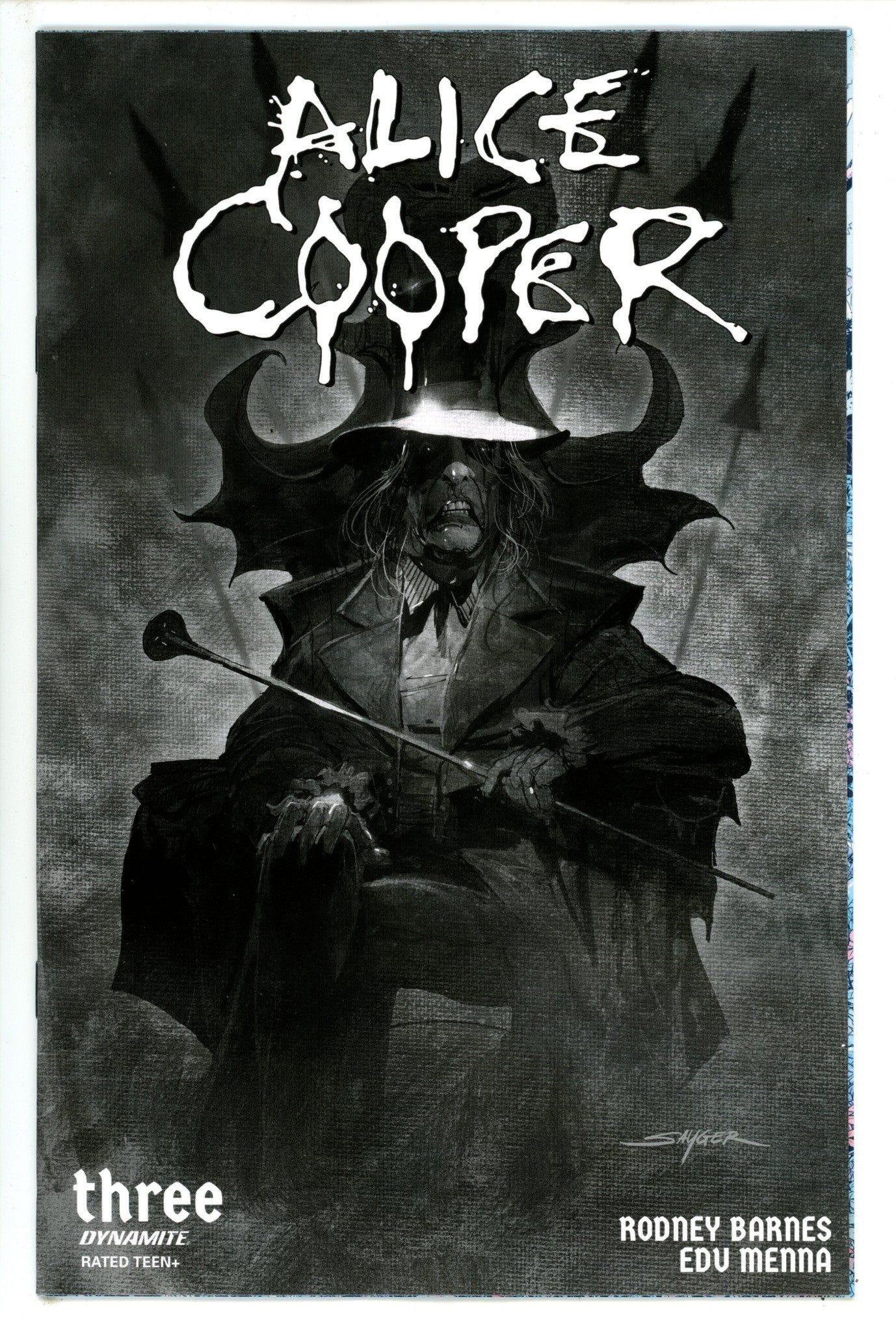 Alice Cooper 3 Sayger Incentive Variant (2023)