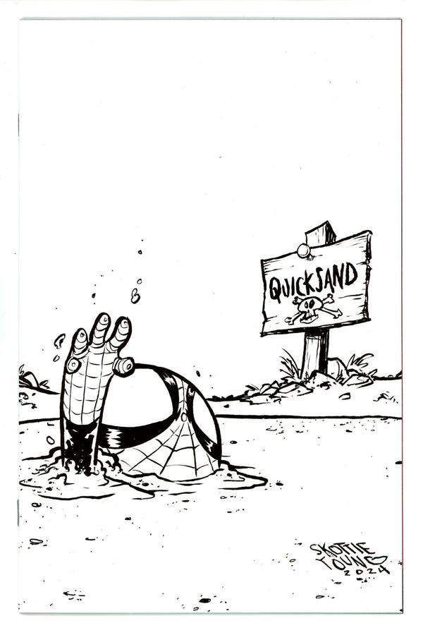 Amazing Spider-Man Vol 6 68 Young B&W Virgin Incentive Variant NM- (2025)