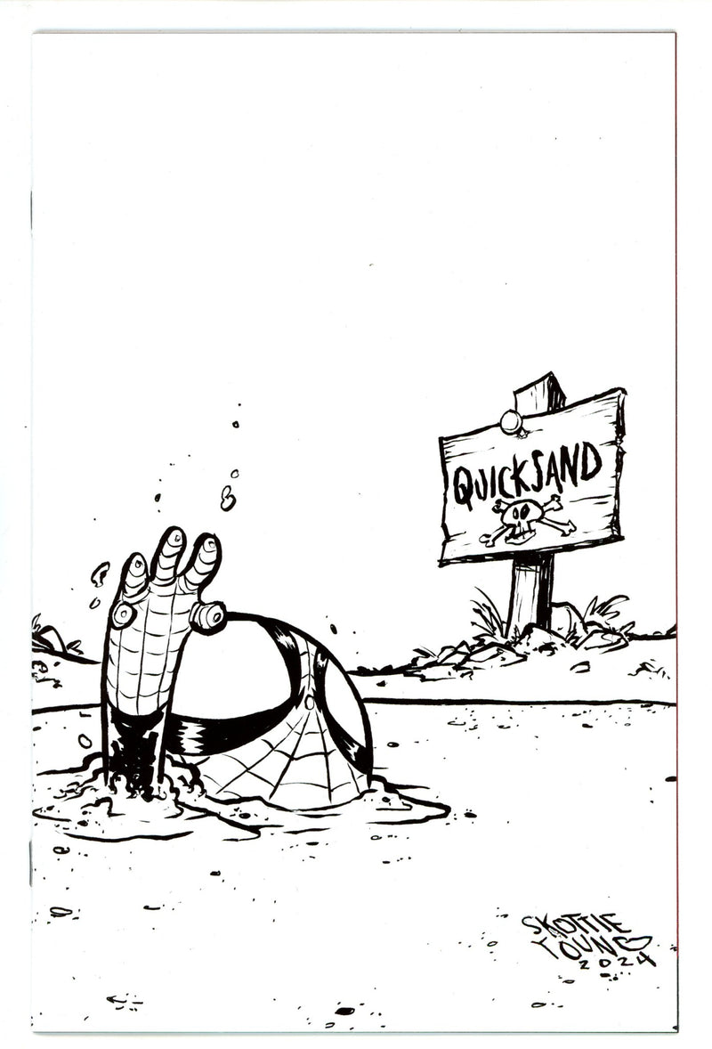 Amazing Spider-Man Vol 6 68 Young B&W Virgin Incentive Variant NM- (2025)