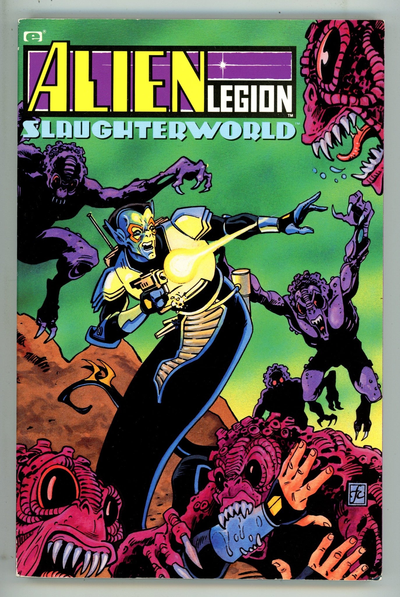 Alien Legion: Slaughterworld TPB [nn] Low Grade (1991) 