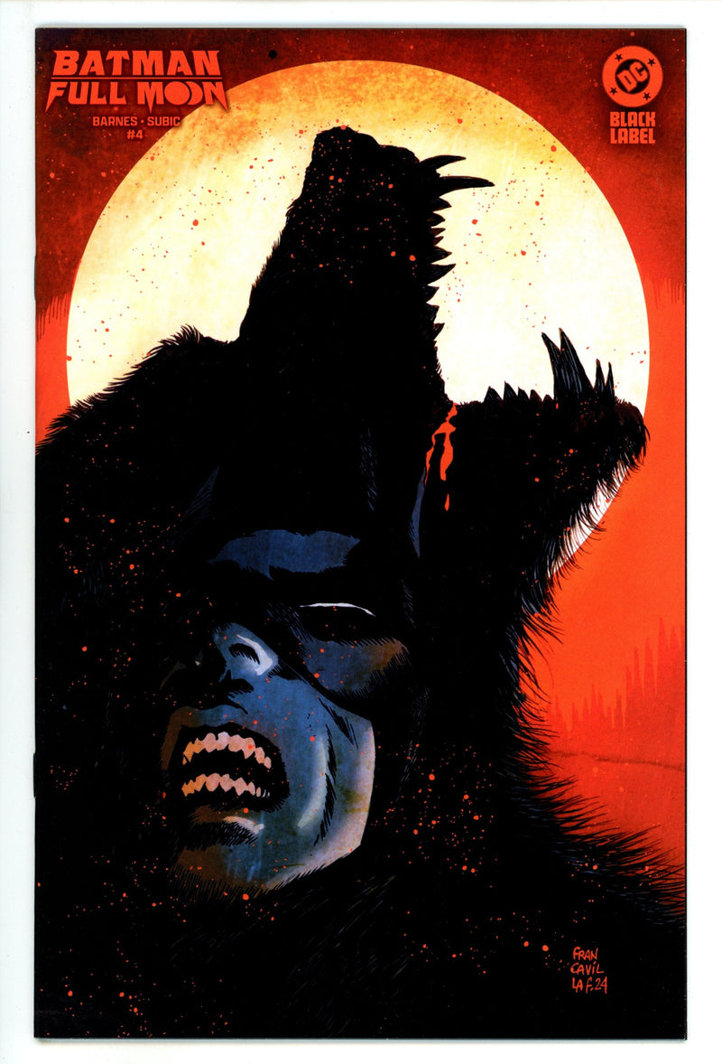 Batman Full Moon 4 Francavilla Variant (2025)