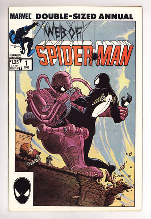 Web of Spider-Man Annual Vol 1 1 Mid Grade (1985)
