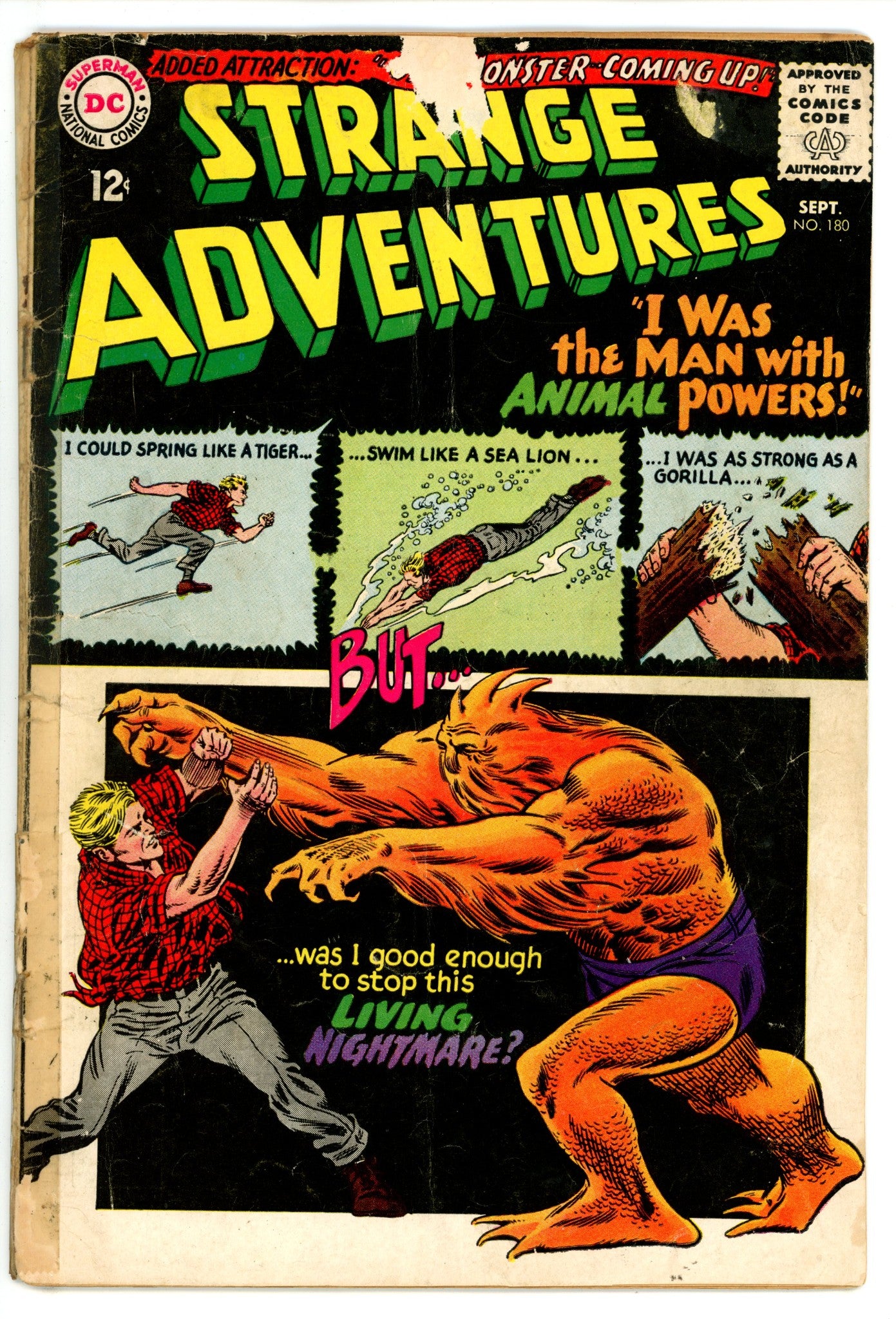 Strange Adventures Vol 1 180  FR/GD (1.5)   (1965)        
