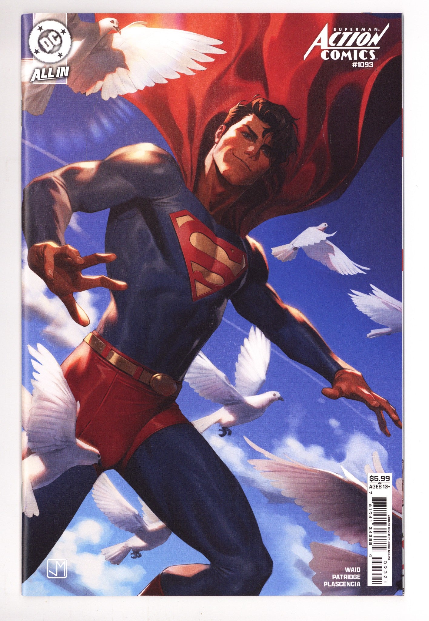 Action Comics Vol 3 1093 Molina Variant (2025)