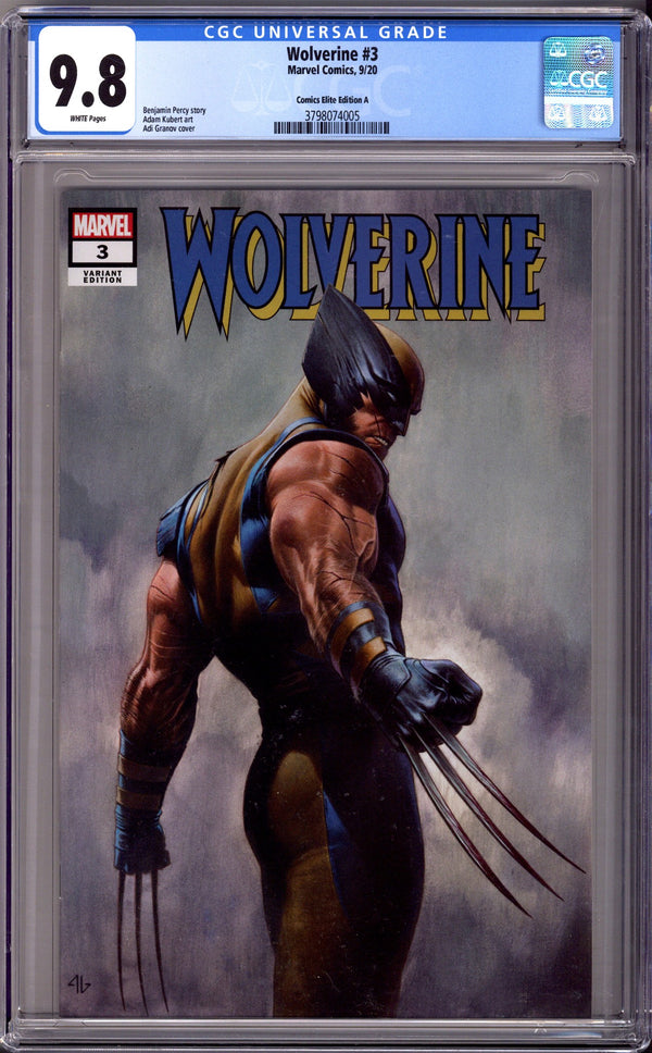 Wolverine Vol 7 3 CGC 9.8 (NM/M) (2020) Granov Exclusive Variant