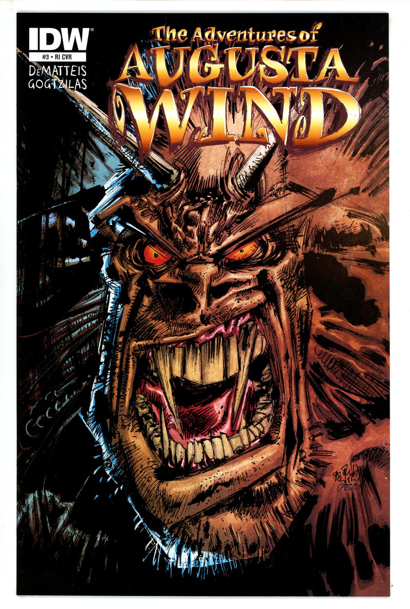 The Adventures of Augusta Wind 3 High Grade (2013) Gogtzilas Incentive Variant 