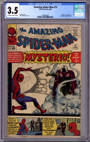 The Amazing Spider-Man Vol 1 13 CGC 3.5 (VG-) (1964)