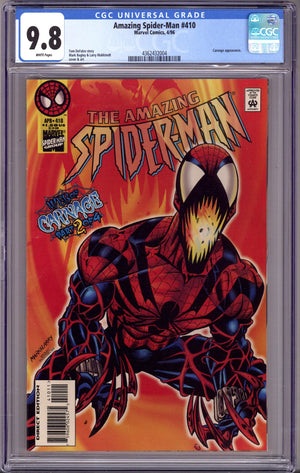 The Amazing Spider-Man Vol 1 410 CGC 9.8 (NM/M) (1996)
