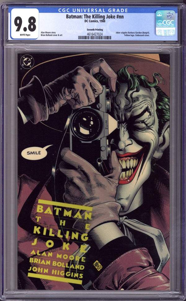Batman: The Killing Joke [nn] CGC 9.8 (NM/M) 7th Print (1988)