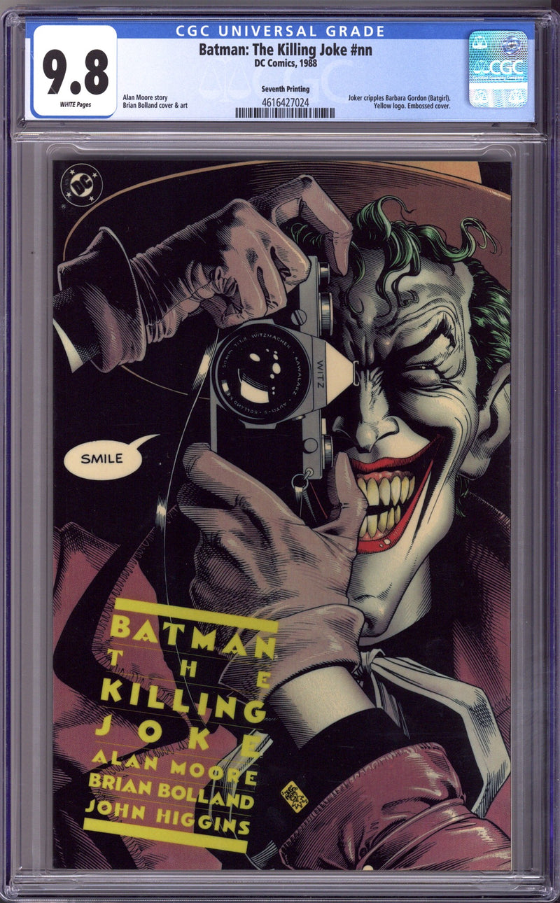 Batman: The Killing Joke [nn] CGC 9.8 (NM/M) 7th Print (1988) 