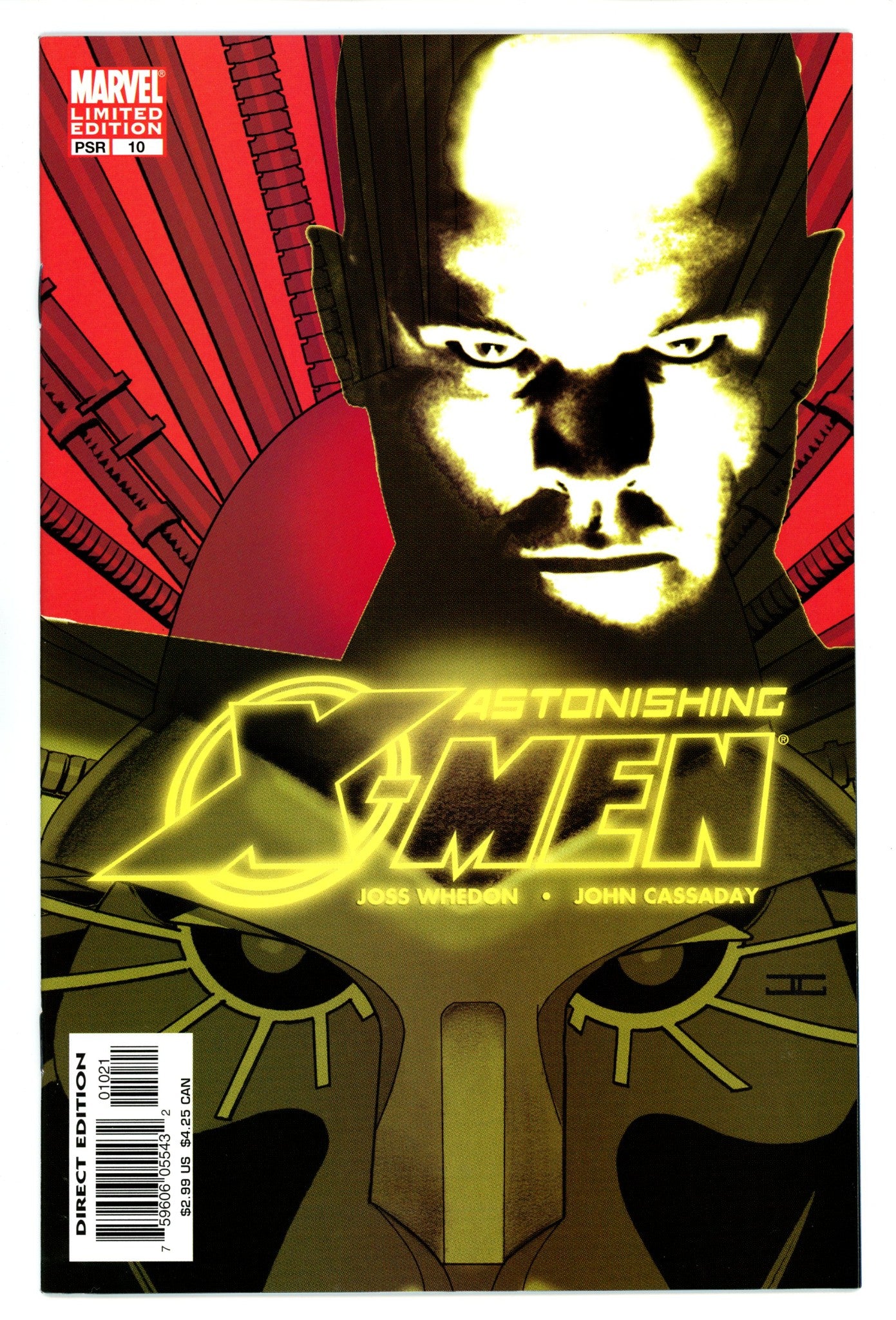 Astonishing X-Men Vol 3 10 High Grade (2005) Cassaday Variant 