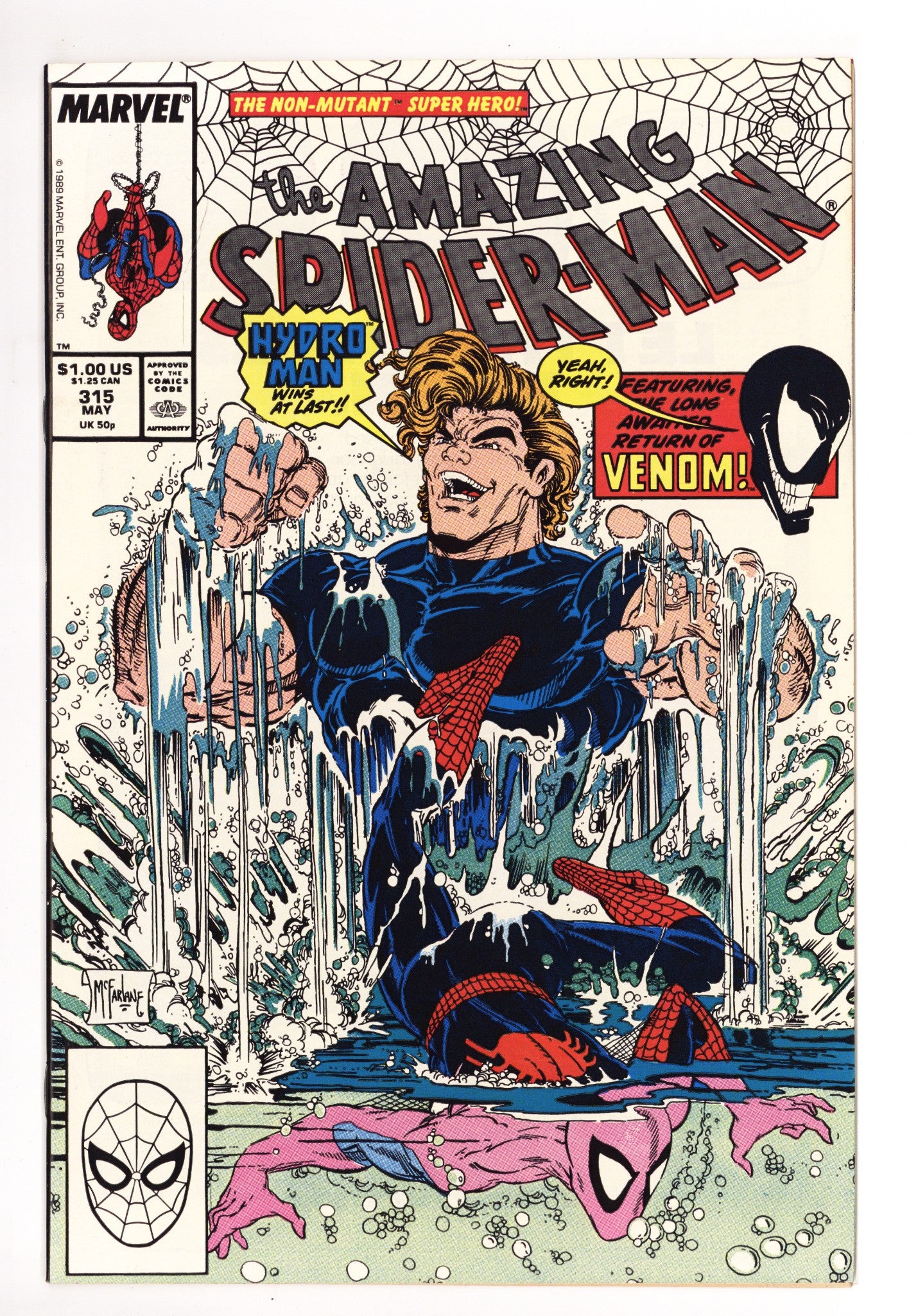 The Amazing Spider-Man Vol 1 315 NM (9.4) (1989) 