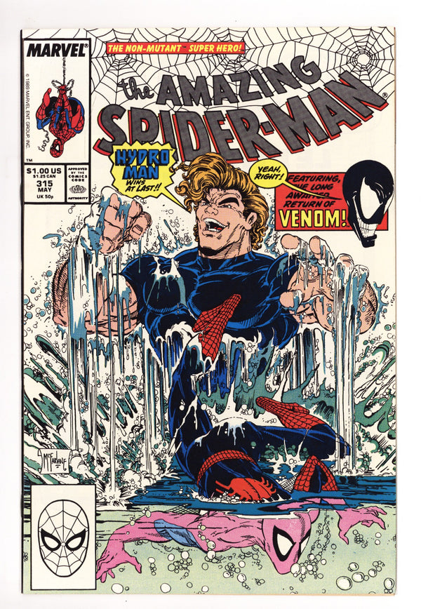 The Amazing Spider-Man Vol 1 315 NM (9.4) (1989)